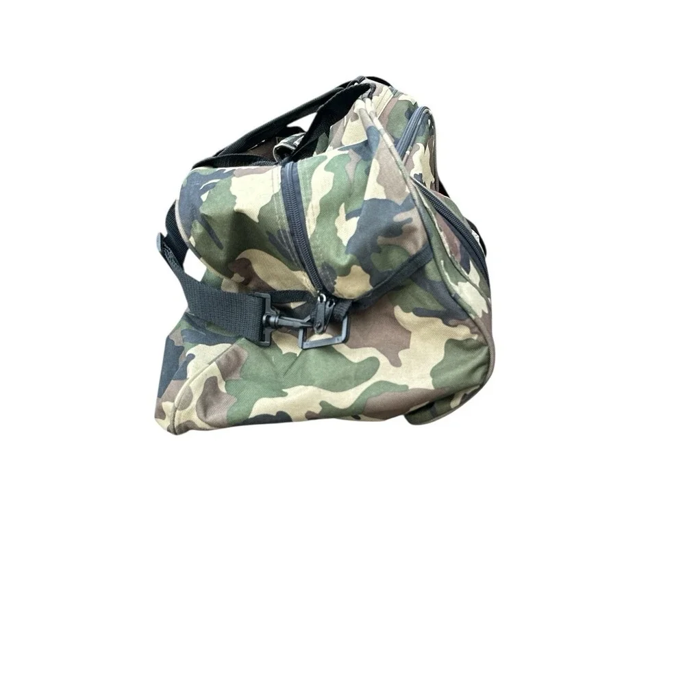 National Barrel‎ Horse Association NBHA Camo Double Handle Duffle Bag With Strap